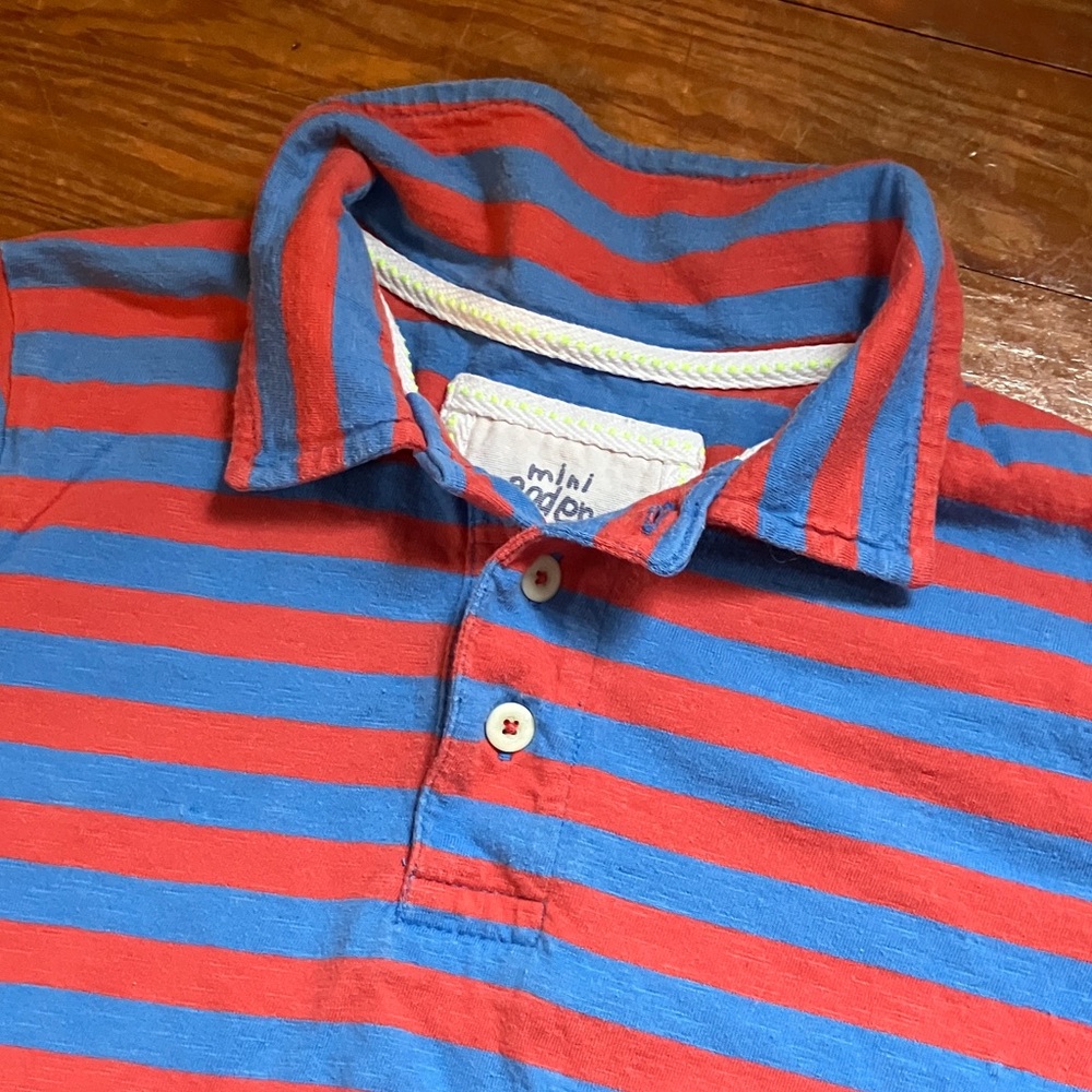 Mini Boden Striped Polo, size 7-8